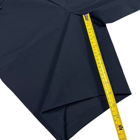 Lauren Ralph Lauren Chino Shorts Sz.L Navy Blue Classic Fit  Logo Golf Nautical - Picture 8 of 9